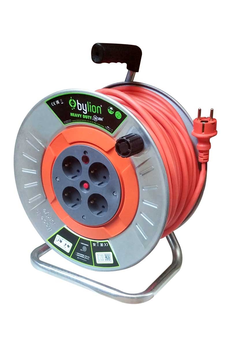 BYLION MME SERİSİ METAL MAKARALI KABLO 3*1,5MM 50M TERMAL KORUMALI