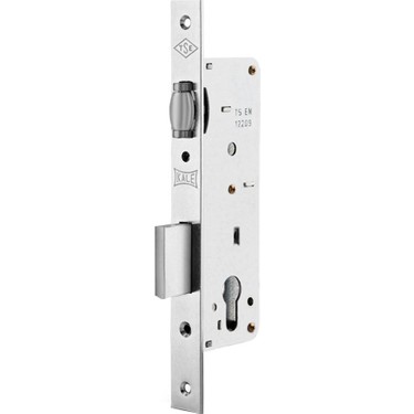 KALE STANDART SİLİNDİRLİ KİLİT 155U MAKARALI 25 MM - NİKEL
