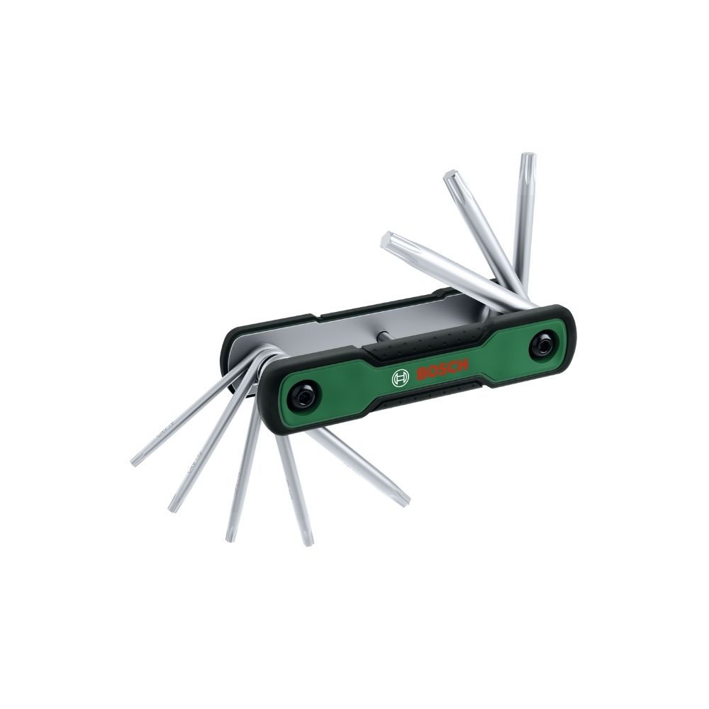 BOSCH 8'İ 1 ARADA KATLANIR TORX ALLEN ANAHTAR SETİ