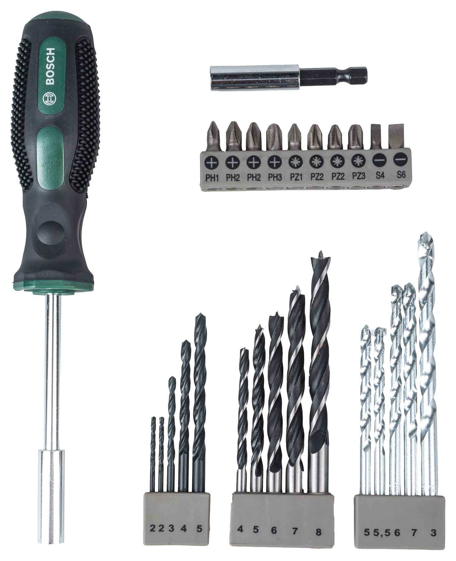 BOSCH 27 PARÇA DELME VE VİDALAMA AKSESUAR SETİ