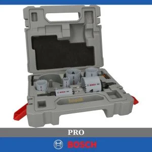 BOSCH PRO Bİ-METAL PANÇ SETİ 12 PARÇA 22,29,35,44,51,64 MM+ADAPTÖRLERİ