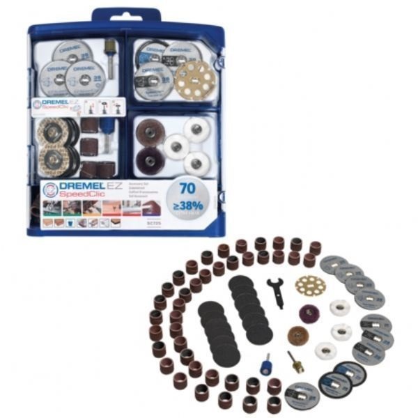 DREMEL SC725 - SPEEDCLİCK ÇOK AMAÇLI SET 70 PARÇA