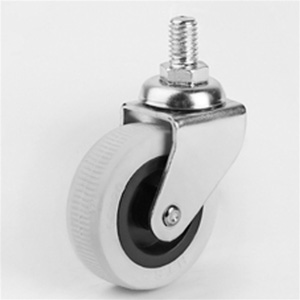 HTS VİDALI BİLYALI TEKER GRİ 50*20 MM.