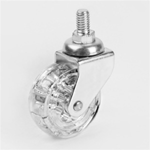 HTS ŞEFFAF MAK.VİDALI TEKER 50*20 MM.