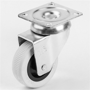 HTS ÇİFT BİLYALI TABLALI TEKER GRİ 50*20 MM.