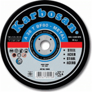 KARBOSAN METAL KESİCİ DİSK 230*3,0 (1KL=100AD)