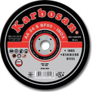 KARBOSAN INOX KESİCİ DİSK 125*1,0 (1KL=300AD)