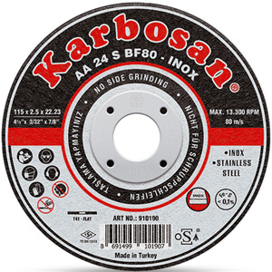 KARBOSAN INOX KESİCİ DİSK 230*1,9 (1KL=100AD)