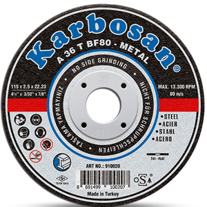 KARBOSAN METAL KESİCİ DİSK İNCE 180*1,9 (1KL=150AD)