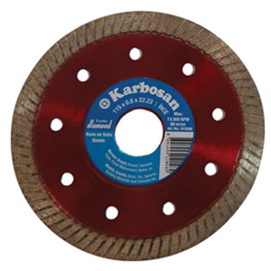 KARBOSAN ELMAS TAŞ KESİCİ FLANŞLI TURBO 115*0,8