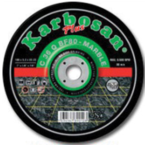 KARBOSAN MERMER KESİCİ DİSK BOMBELİ 230*3,5 (1KL=100AD)