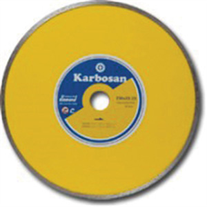 KARBOSAN ELMAS TAŞ KESİCİ SÜREKLİ 230 MM. SARI