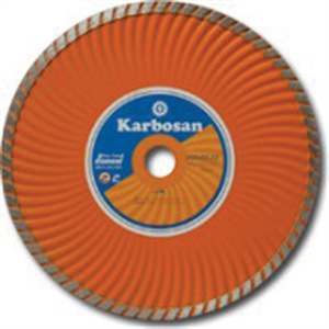 KARBOSAN ELMAS TAŞ KESİCİ TURBO KAN.180MM. TURUNCU