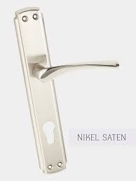 AS111 ALA SATEN ALBİRİFİN YALE KAPI KOLU