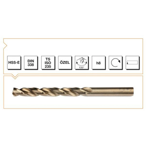 MTE ALTIN SERİ HSS MATKAP UCU 9,5 MM