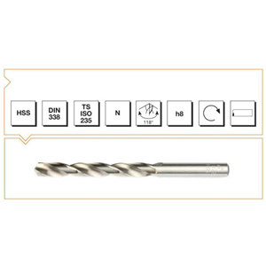MTE HSS MATKAP UCU TAŞLANMAŞ 19,5 MM