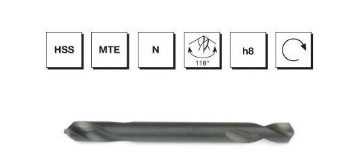 MTE HSS RN ÇİFT TARAFLI MATKAP UCU 4 MM