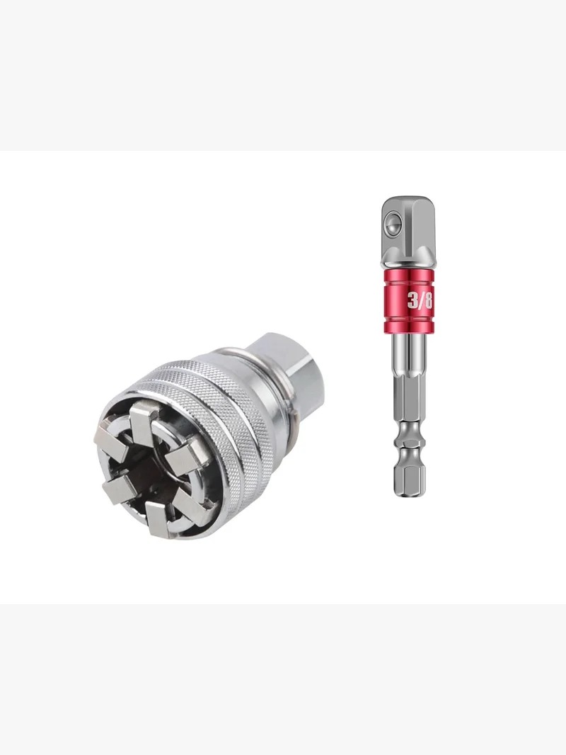 BOSS AYARLI HEX LOKMA ANAHTAR VE ADAPTÖRÜ 10-19MM 3/8"
