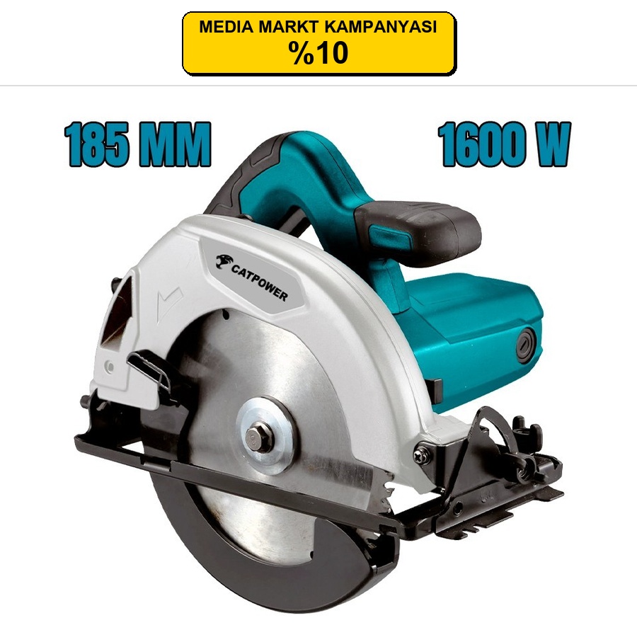 CATPOWER DAİRE TESTERE SUNTA KESME 185 MM 1600W