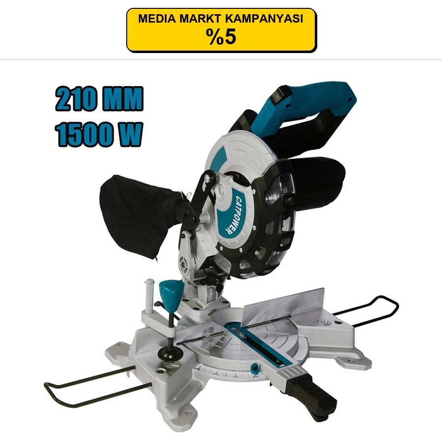 CATPOWER DÜZ GÖNYE KESME 210MM 1500W