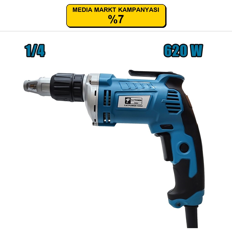 CATPOWER ELEKTRİKLİ ALÇIPAN VİDALAMA 620W