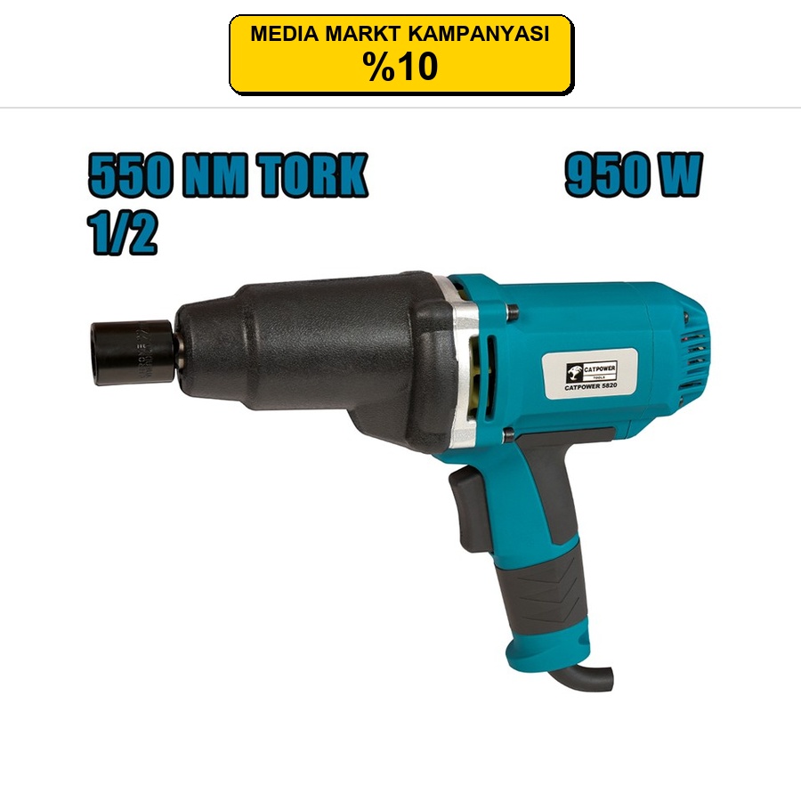CATPOWER ELEKTRİKLİ SOMUN SIKMA 1/2 950W 550 NM