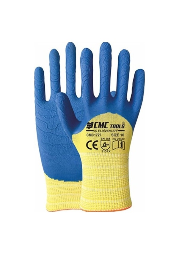 CMC PÜTÜRLÜ ELDİVEN 3/4 MAVİ NO:10