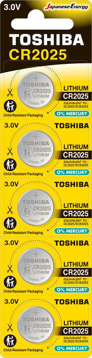 TOSHIBA LITHIUM PİL (5'Lİ)