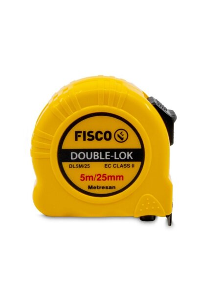 FİSCO DOUBLE-LOK ŞERİT METRE 5*25 MM