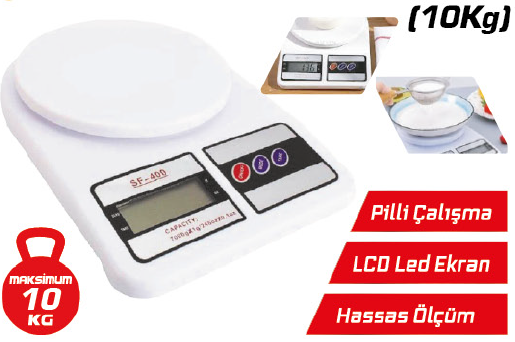 DMAX DİJİTAL HASSAS MASA TERAZİSİ (10KG)