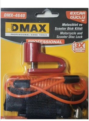 DMAX MOTORSİKLET VE SCOOTER DİSK KİLİDİ