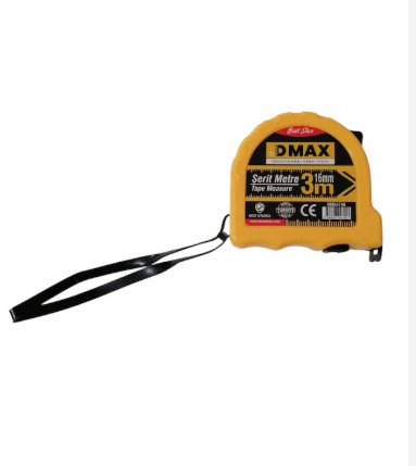 DMAX PROFESYONEL ÇELİK ŞERİT METRE 3MX16MM