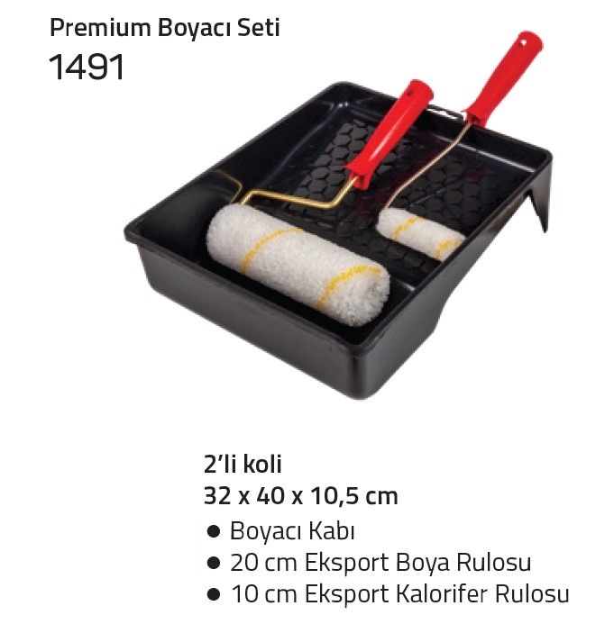 1491 DEKOR PREMİUM BOYACI SETİ 32X40X10,5CM