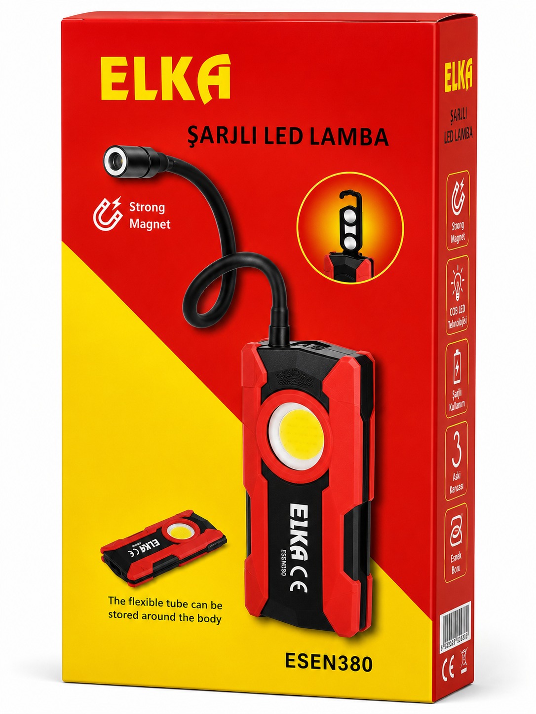 ELKA ŞARJLI LED LAMBA 1500LM