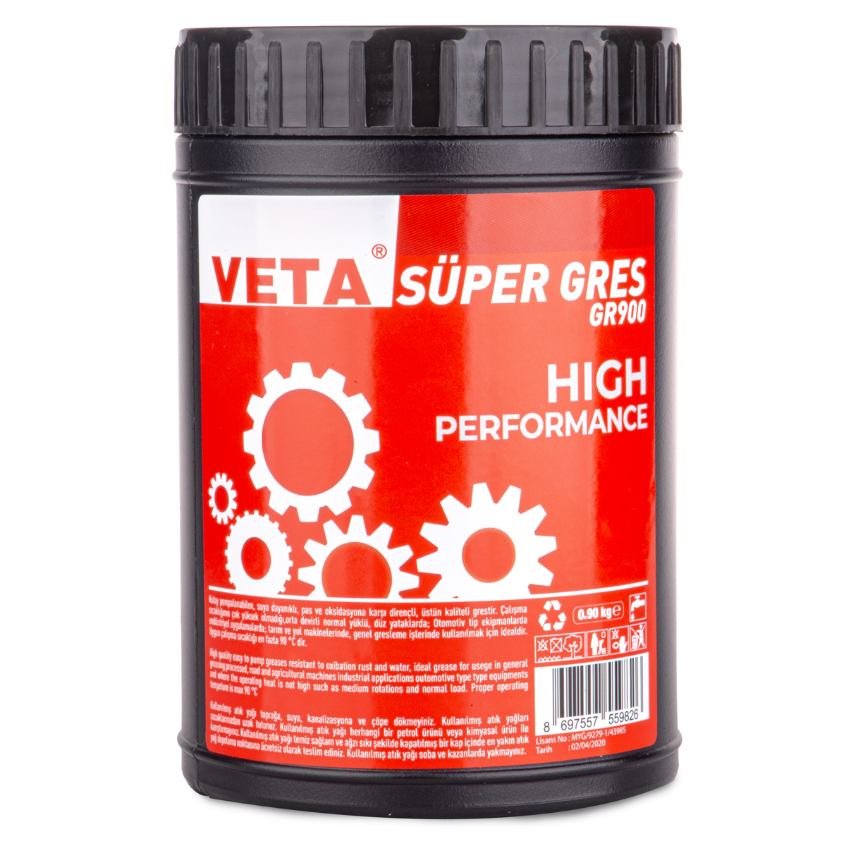 VETA GENEL KULLANIM YAĞLAMA GRESİ 900 GR