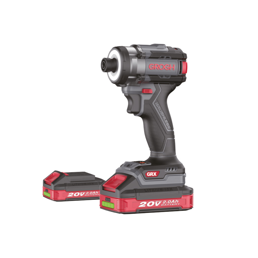 GROGH AKÜLÜ TORKLU VİDALAMA 260NM 20V-2X2.0AH