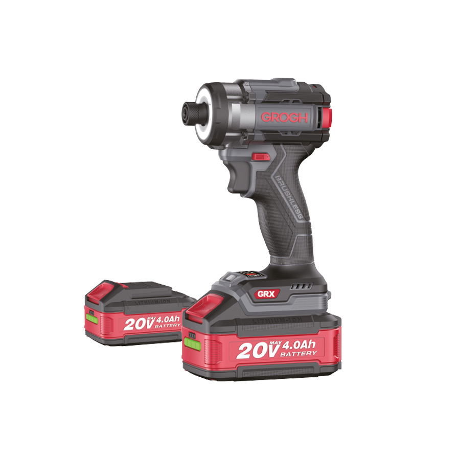 GROGH AKÜLÜ TORKLU VİDALAMA 260NM 20V-2X4.0AH