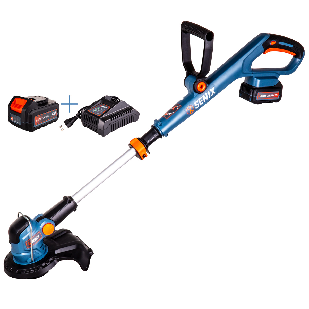 SENIX AKÜLÜ KENAR KESME 20V 1X4.0AH AKÜ 26CM