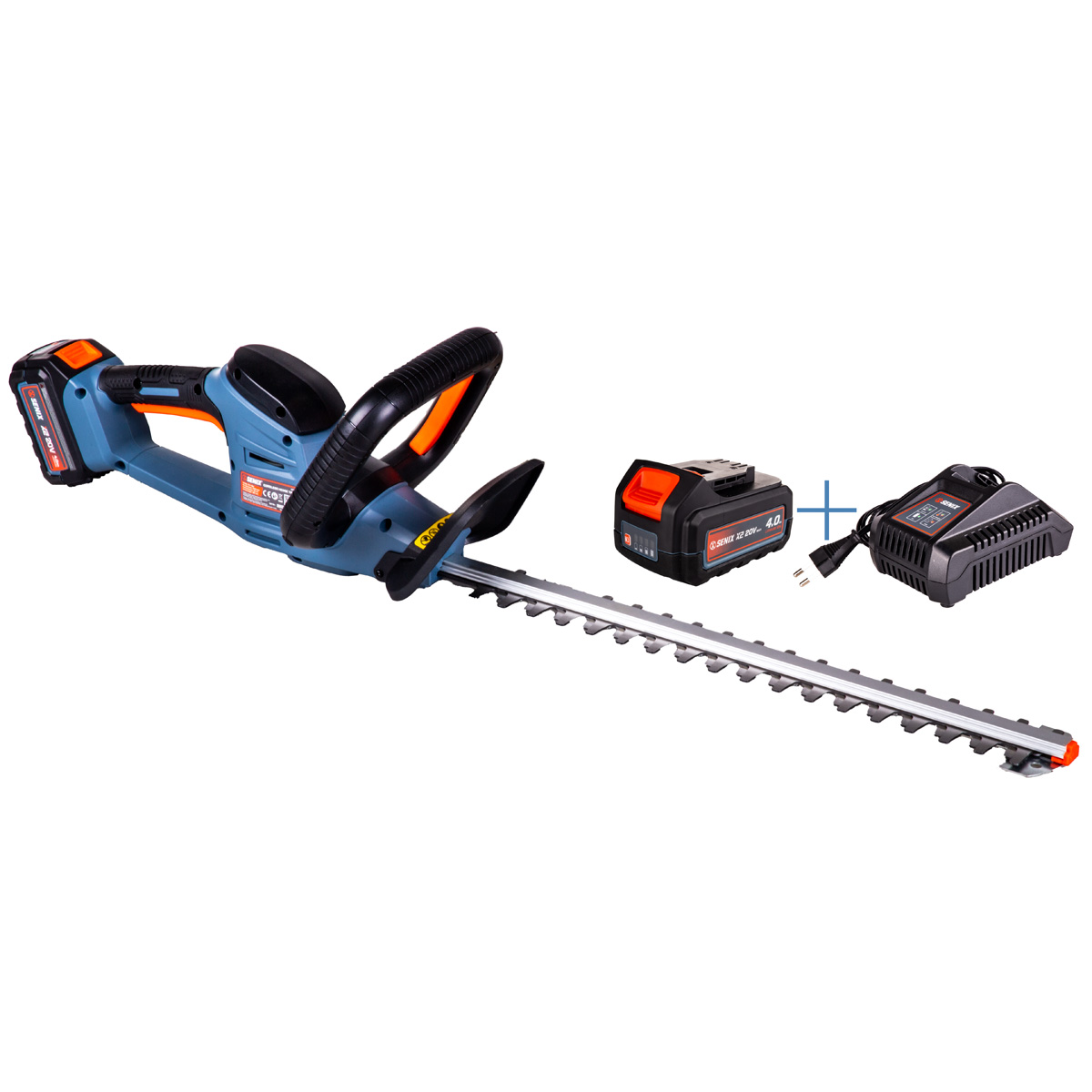 SENIX AKÜLÜ ÇİT BİÇME MAKİNESİ 55 CM 20V 1X4,0 AH AKÜ