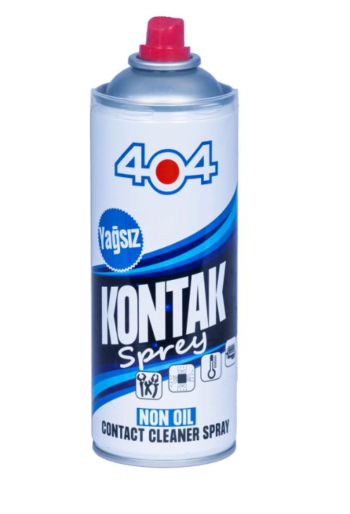 594179 404 KONTAK SPREYİ YAĞSIZ 200 ML