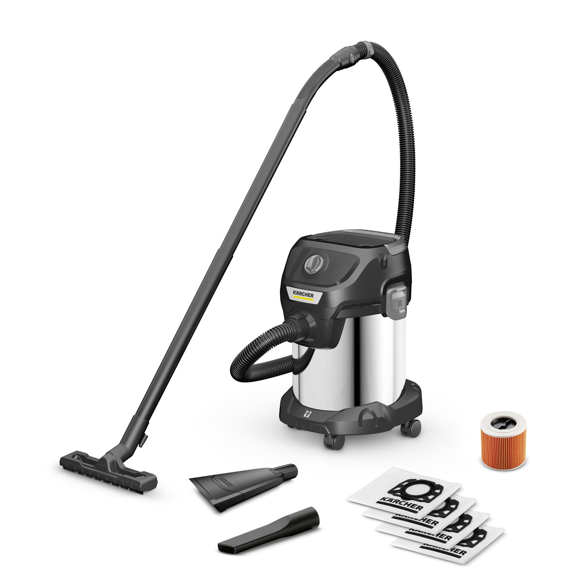 KARCHER KWD3S V-17/4/20 ANYVERSARY ENDÜSTRİYEL TİP ELEKTRİKLİ SÜPÜRGE 1000 W 17 LT (1.628-449.0)