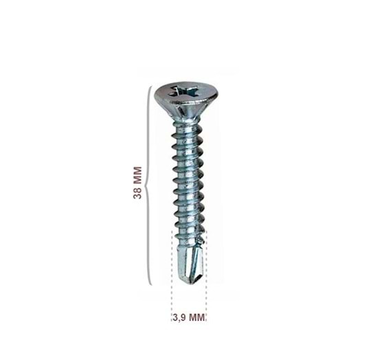 3,9*38 MATKAP UÇLU VİDA YHB MRD