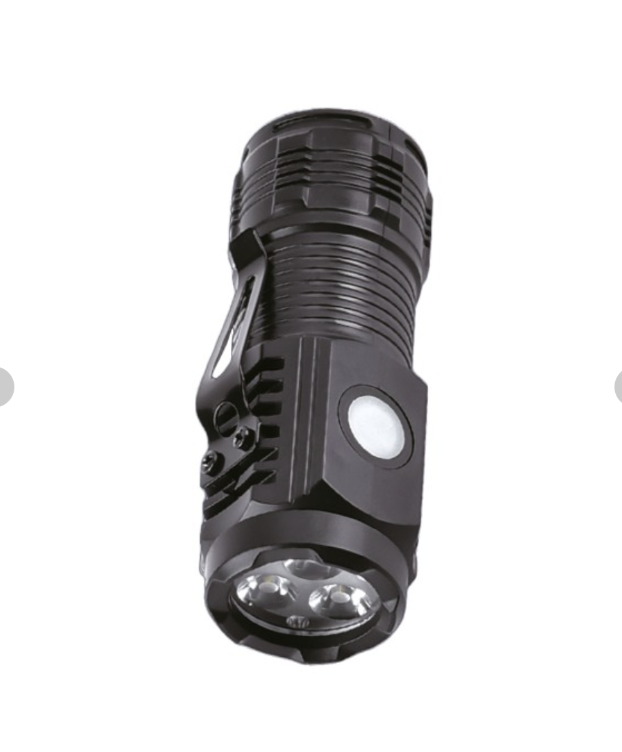 PANTHER USB ŞARJLI 3 ÖZELLİKLİ EL FENERİ 500 LM