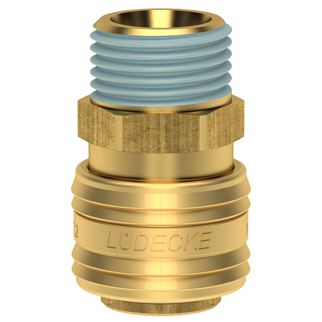 LUDECKE ES12A 1/2 ERKEK GÖVDE (ES12AB)