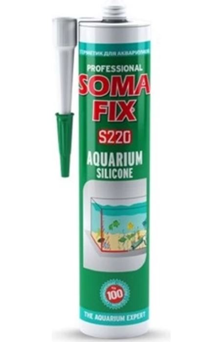 SOMAFIX AKVARYUM SİLİKONU ŞEFFAF 280 ML-320 GR