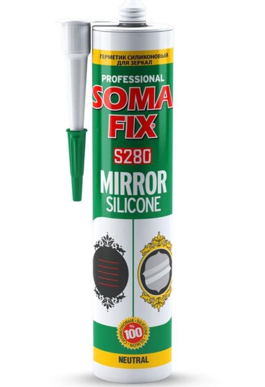 SOMAFIX AYNA SİLİKONU ŞEFFAF 280 ML-330 GR