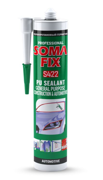 SOMAFIX POLİÜRETAN MASTİK İNŞAAT-OTOMOTİV GRİ 280 ML