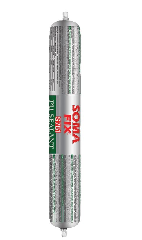 SOMAFIX POLİÜRETAN SOSİS MASTİK İNŞAAT-OTOMOTİV GRİ 600 ML