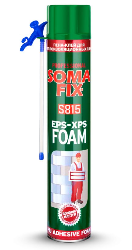 SOMAFIX POLİÜRETAN EPS-XPS MANTOLAMA KÖPÜK-PİPETLİ 750 ML