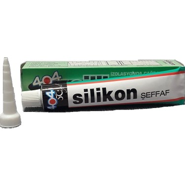 543002 404 TÜP SİLİKON ŞEFFAF 55 GR